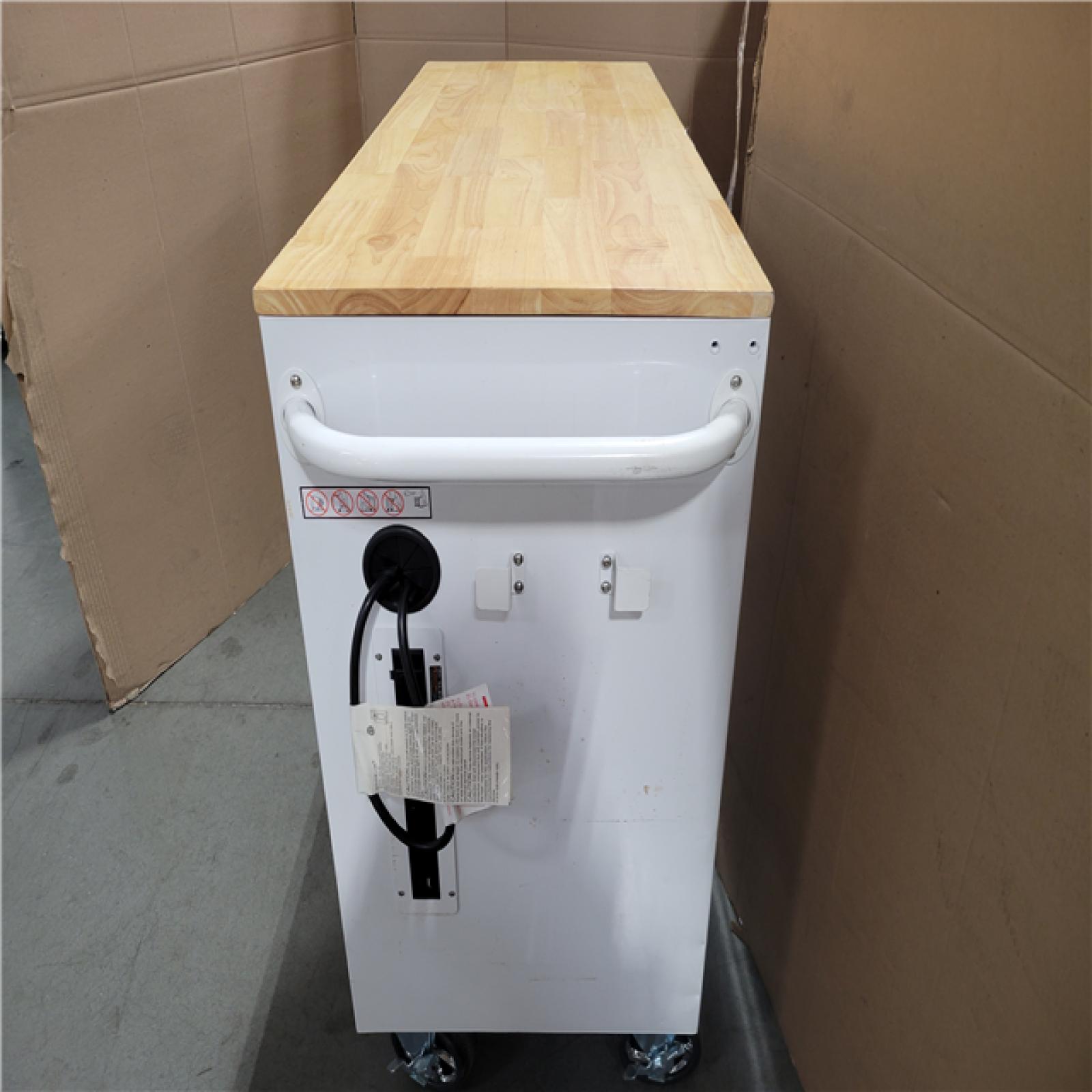 CALIFORNIA AS-IS HUSKY 46 IN.9-DRAWER MOBILE WORK BENCH