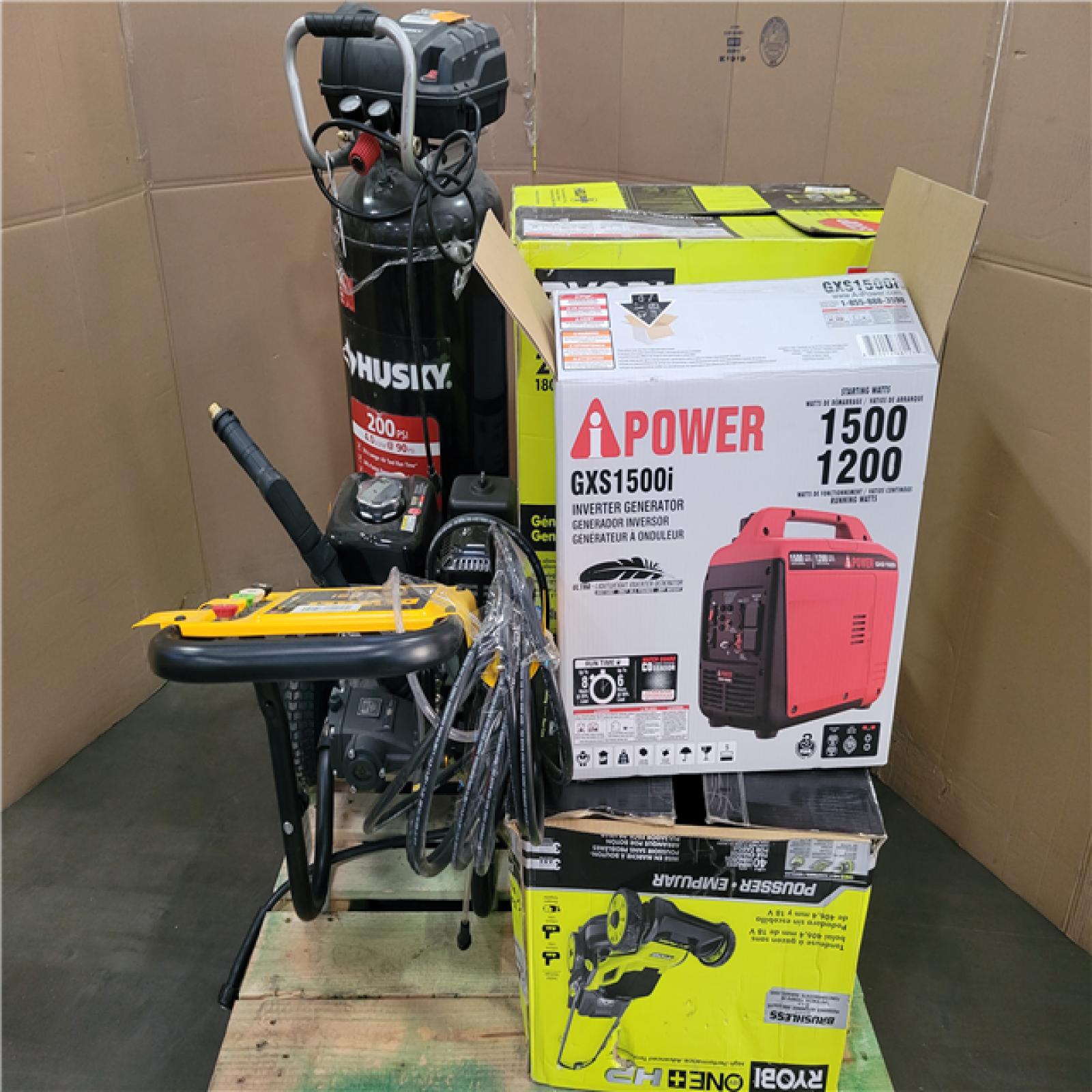 CALIFORNIA AS-IS OUTDOOR POWER EQUIPMENT