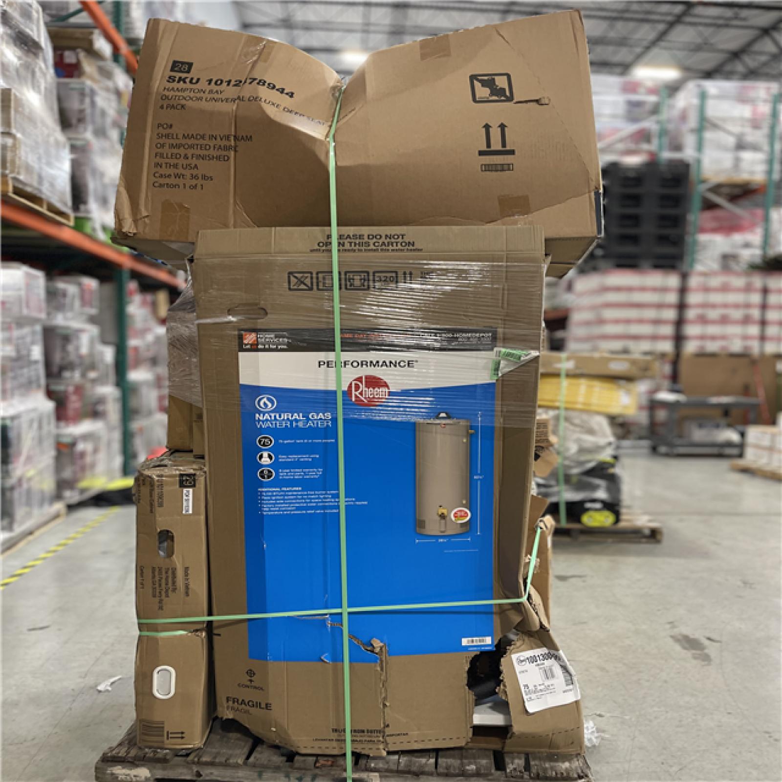 DALLAS LOCATION- AS-IS HOME IMPROVEMENT PALLET