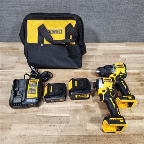 HOUSTON LOCATION - AS - IS DEWALT ATOMIC 20V MAX Lithium-Ion Cordless 2-Tool Combo Kit