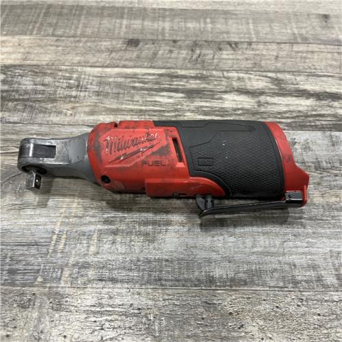 AS-IS Milwaukee FUEL 12-Volt Lithium-Ion Brushless Cordless High Speed 3/8 in. Ratchet (Tool-Only)