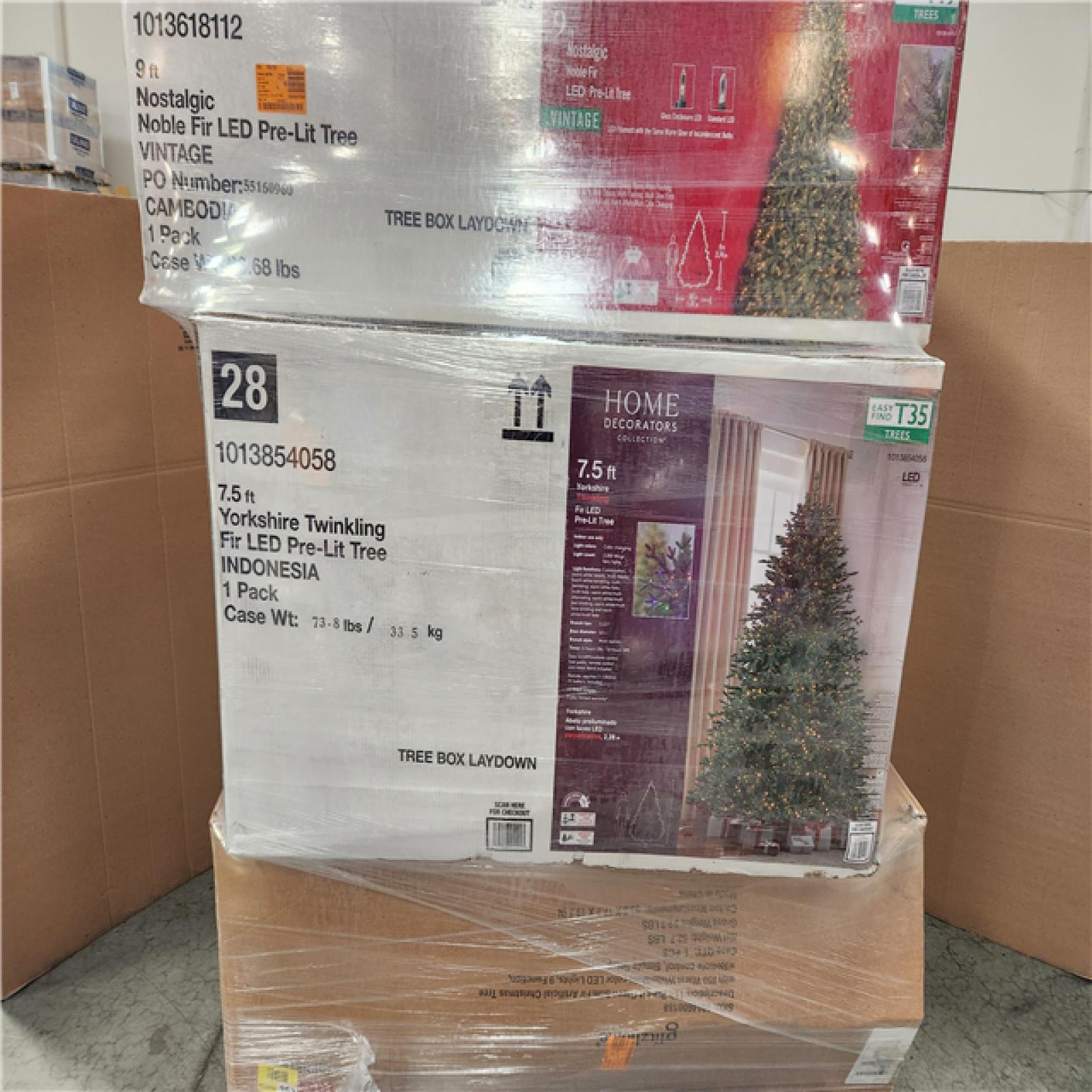 California AS-IS Holiday Pallet