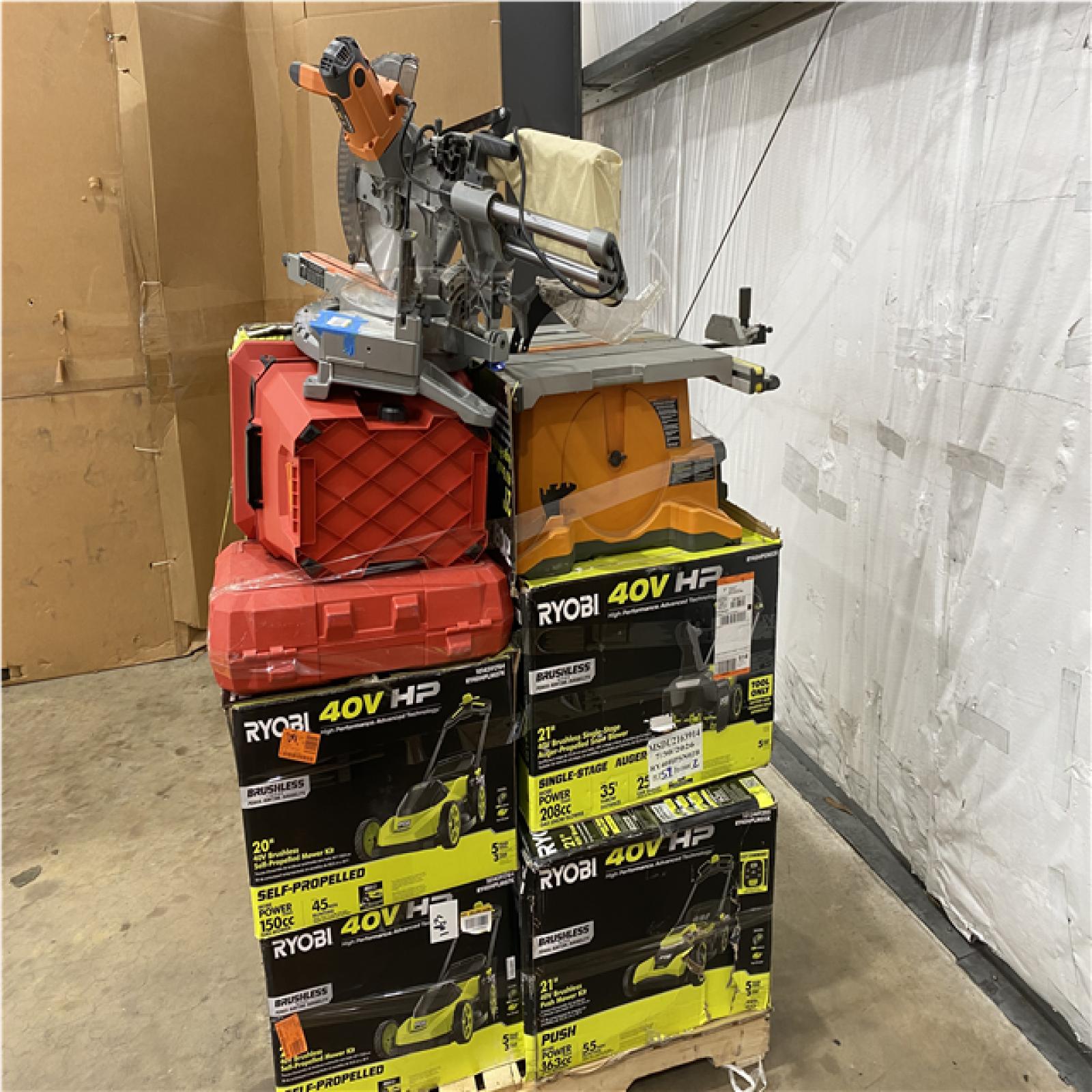 Houston Location - AS-IS Tool Pallet