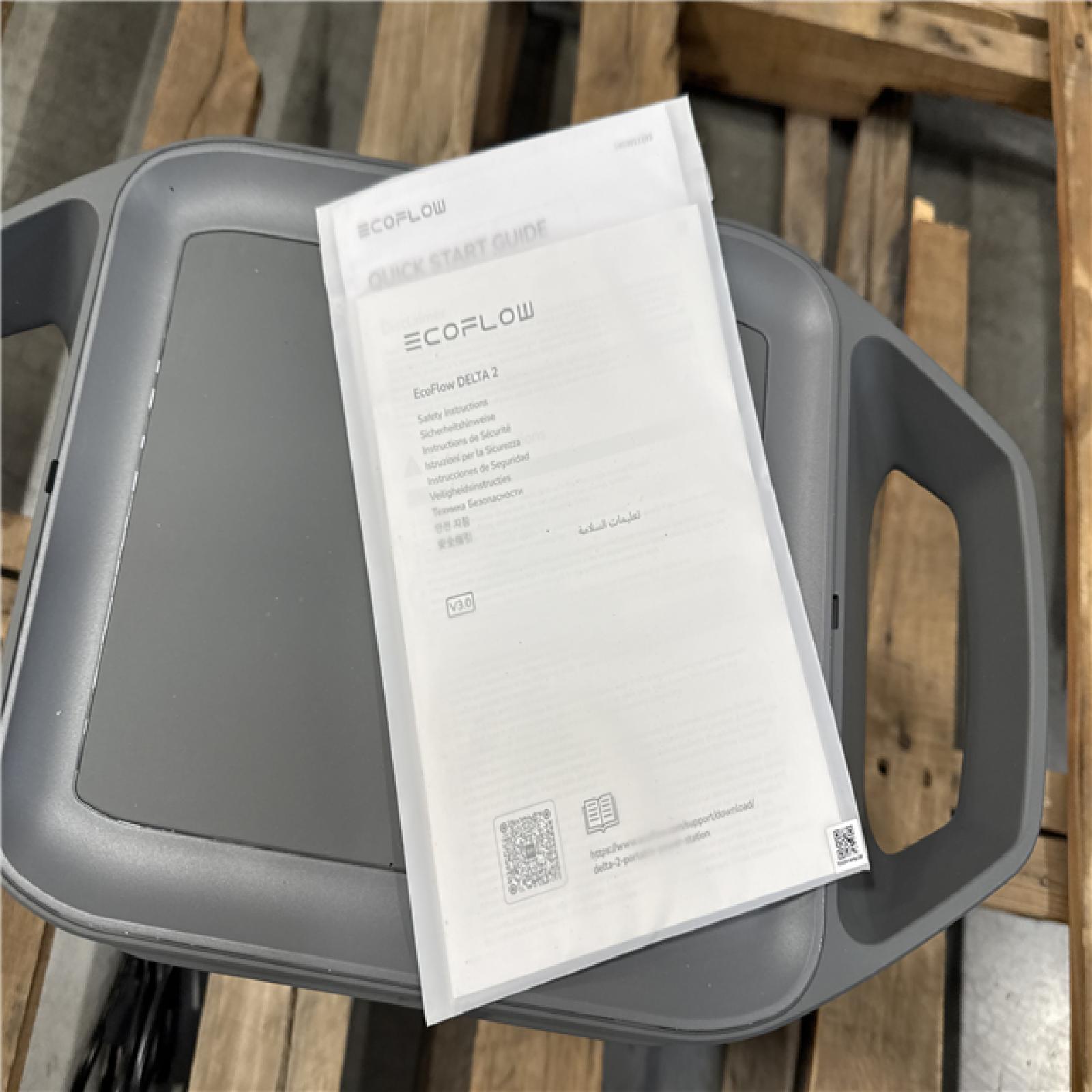 California AS-IS Ecoflow Delta 2 Portable Power Station
