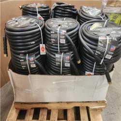 Phoenix LIKE NEW Flexon 5/8 in. dia. x 100 ft. Contractor Grade Garden Hose Pallet of 24 (RV: $599)