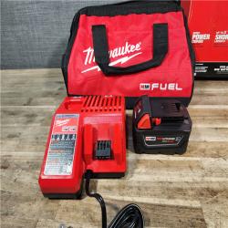 HOUSTON LOCATION - AS-IS (APPEARS LIKE NEW) Milwaukee FUEL 18V Lithium-Ion Brushless Cordless 1/2 in. Impact Wrench w/Friction Ring Kit