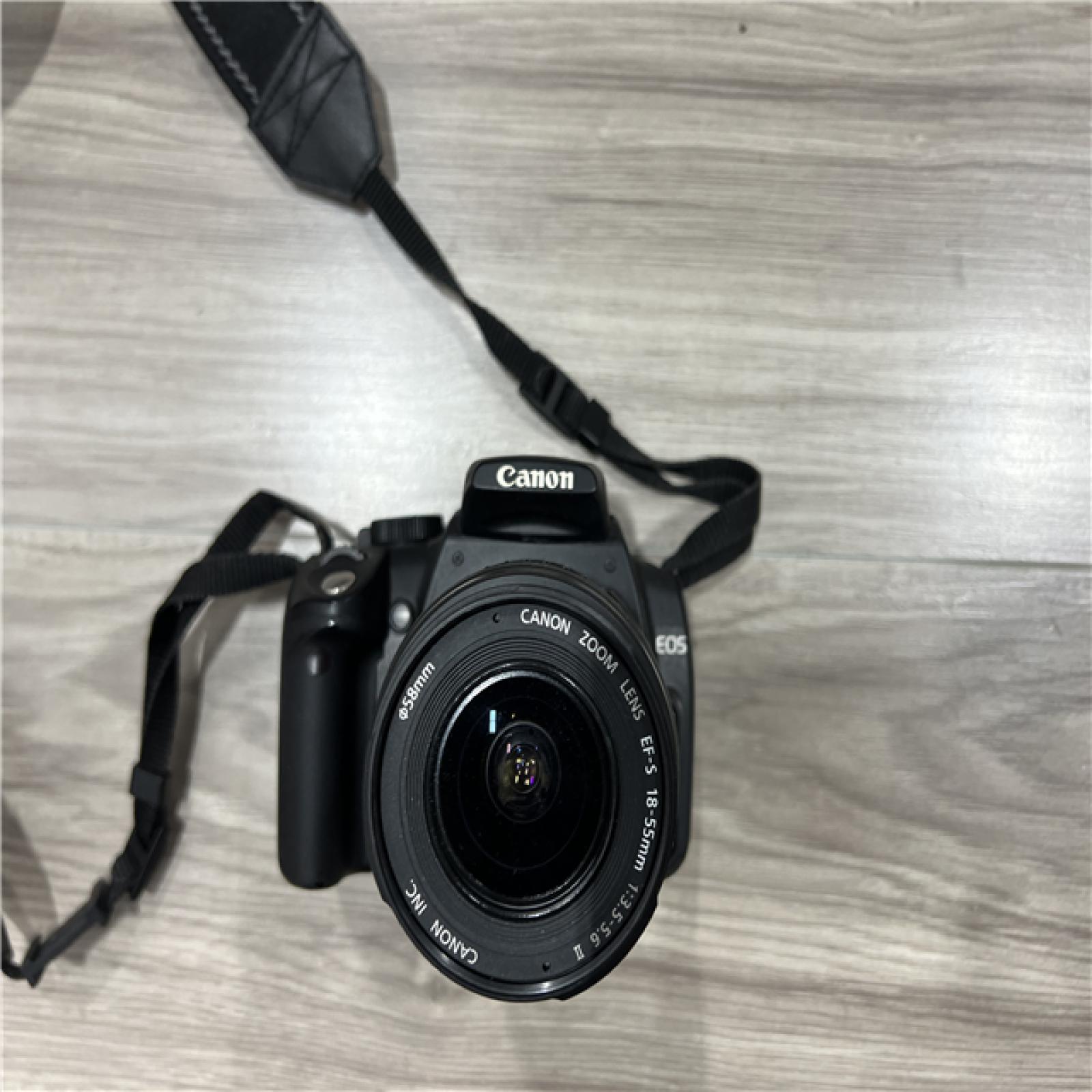 AS-IS Canon EOS Digital Rebel XT With EF-S 18-55mm f/3.5-5.6 II Lens - DS126071