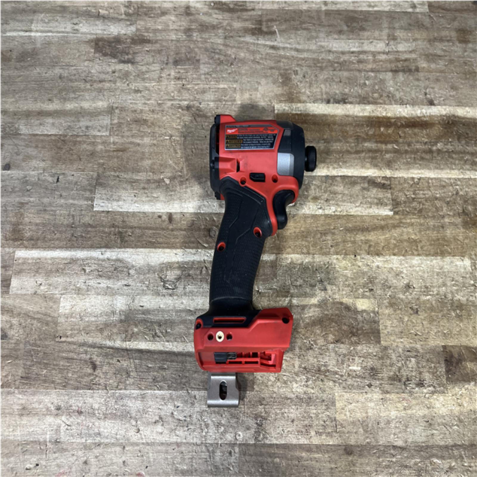 Houston Location AS-IS Milwaukee M18 FUEL 18-Volt Lithium-Ion Brushless Cordless 1/4 in. Hex Impact Driver (Tool-Only)