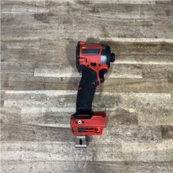 Houston Location AS-IS Milwaukee M18 FUEL 18-Volt Lithium-Ion Brushless Cordless 1/4 in. Hex Impact Driver (Tool-Only)