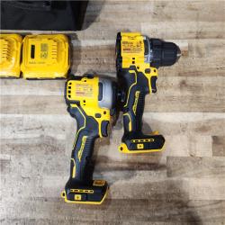 HOUSTON LOCATION - AS - IS DEWALT 2 TOOL COMBO KIT W/ (2) BATTERY & CHARGER