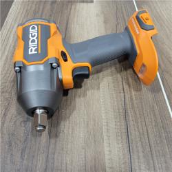 GOOD RIDGID 18V Brushless Cordless 4-Mode 1/2 in. Mid-Torque Impact Wrench with Friction Ring (Tool Only)