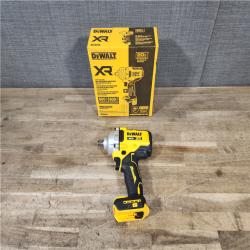 HOUSTON LOCATION - AS-IS (APPEARS LIKE NEW) DeWalt 20V MAX 1/2 in. Cordless Brushless Mid-Range Impact Wrench (Tool-Only)