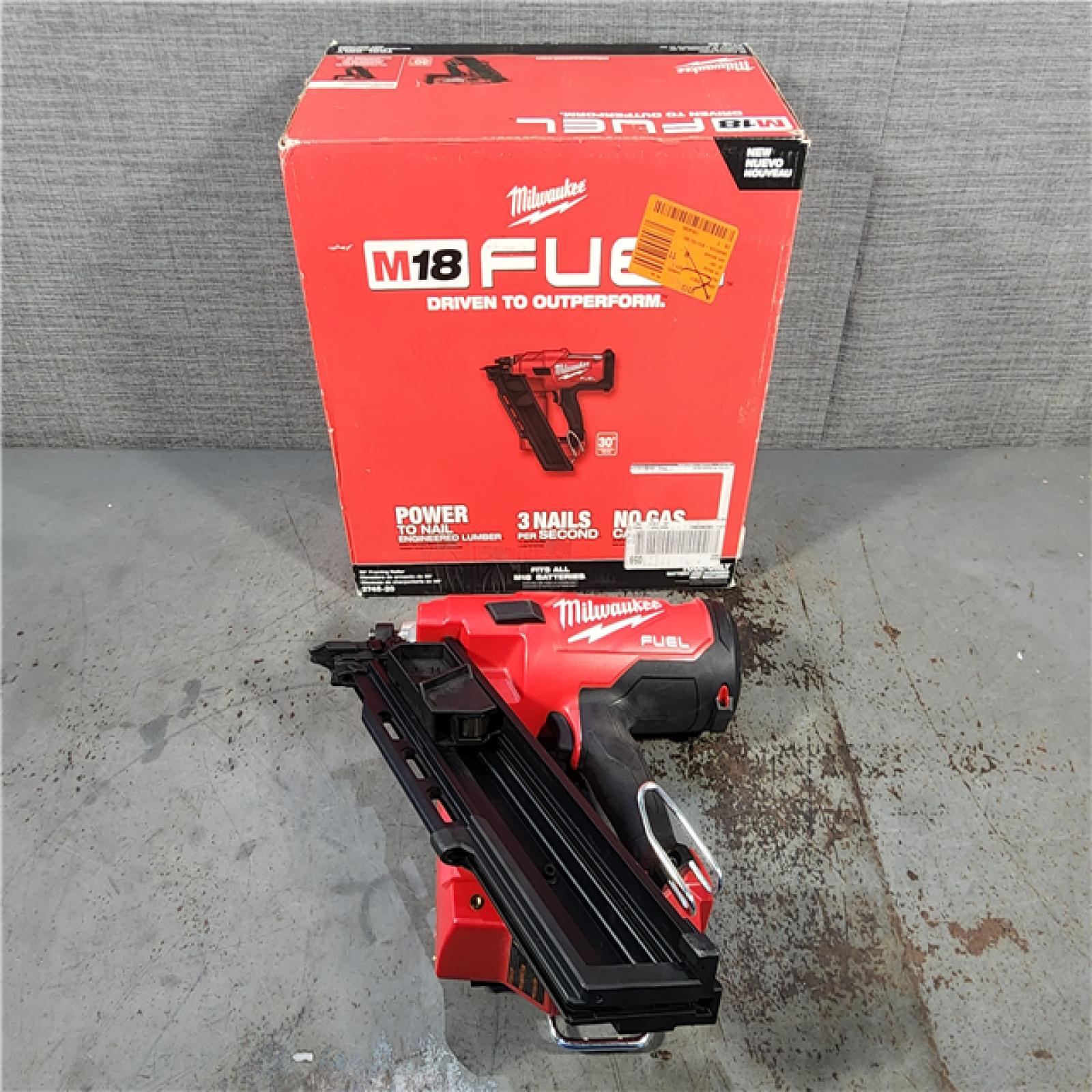 HOUSTON LOCATION - AS-IS (APPEARS LIKE NEW) M18 FUEL 3-1/2 in. 18-Volt 30-Degree Lithium-Ion Brushless Cordless Framing Nailer (Tool-Only)