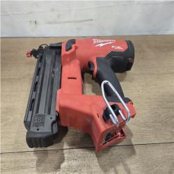 AS-IS  Milwaukee FUEL 18-Volt Lithium-Ion Brushless Cordless Gen II 18-Gauge Brad Nailer (Tool-Only)