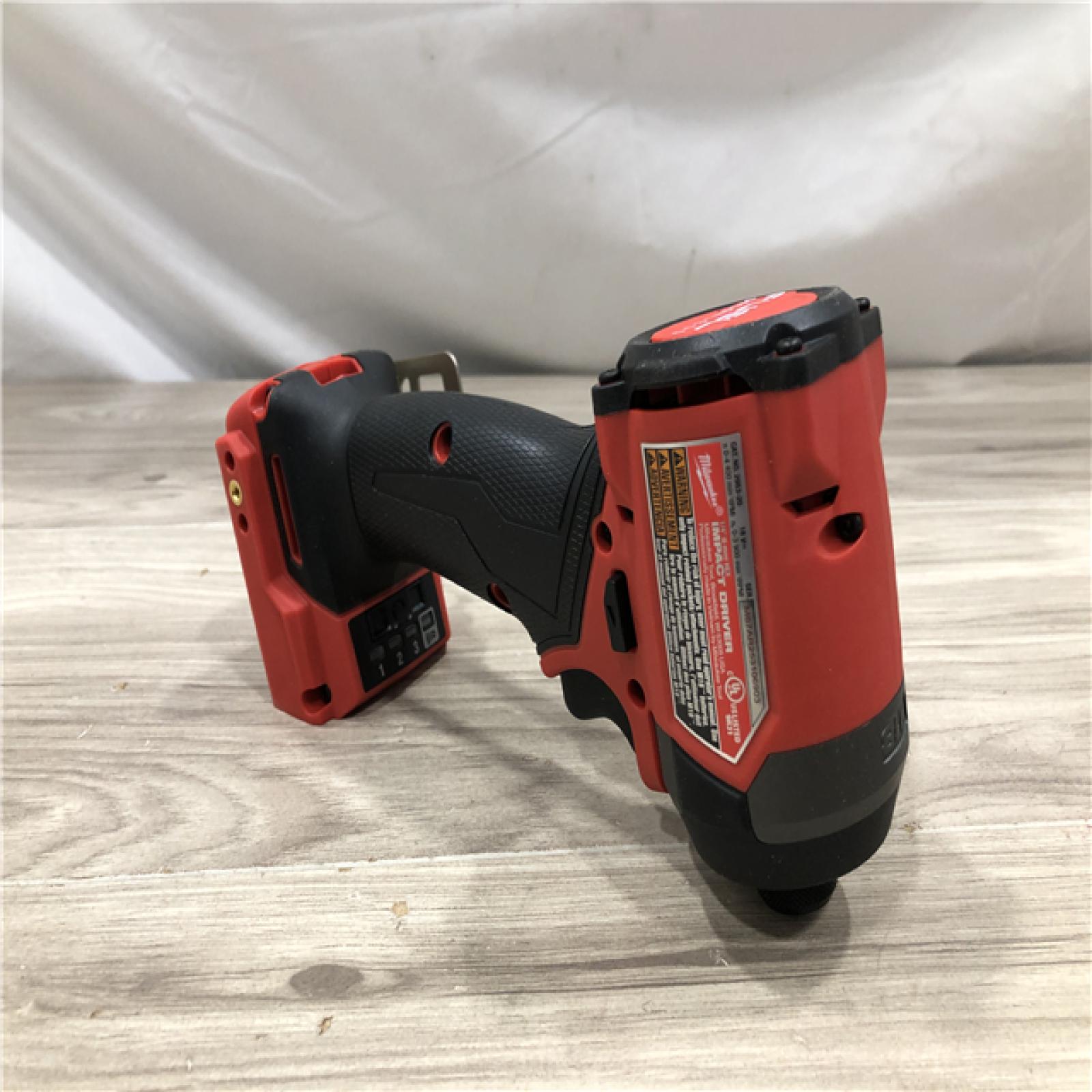 AS-IS Milwaukee FUEL 18V Lithium-Ion Cordless 1/4 in. Hex Impact Driver (Tool-Only)