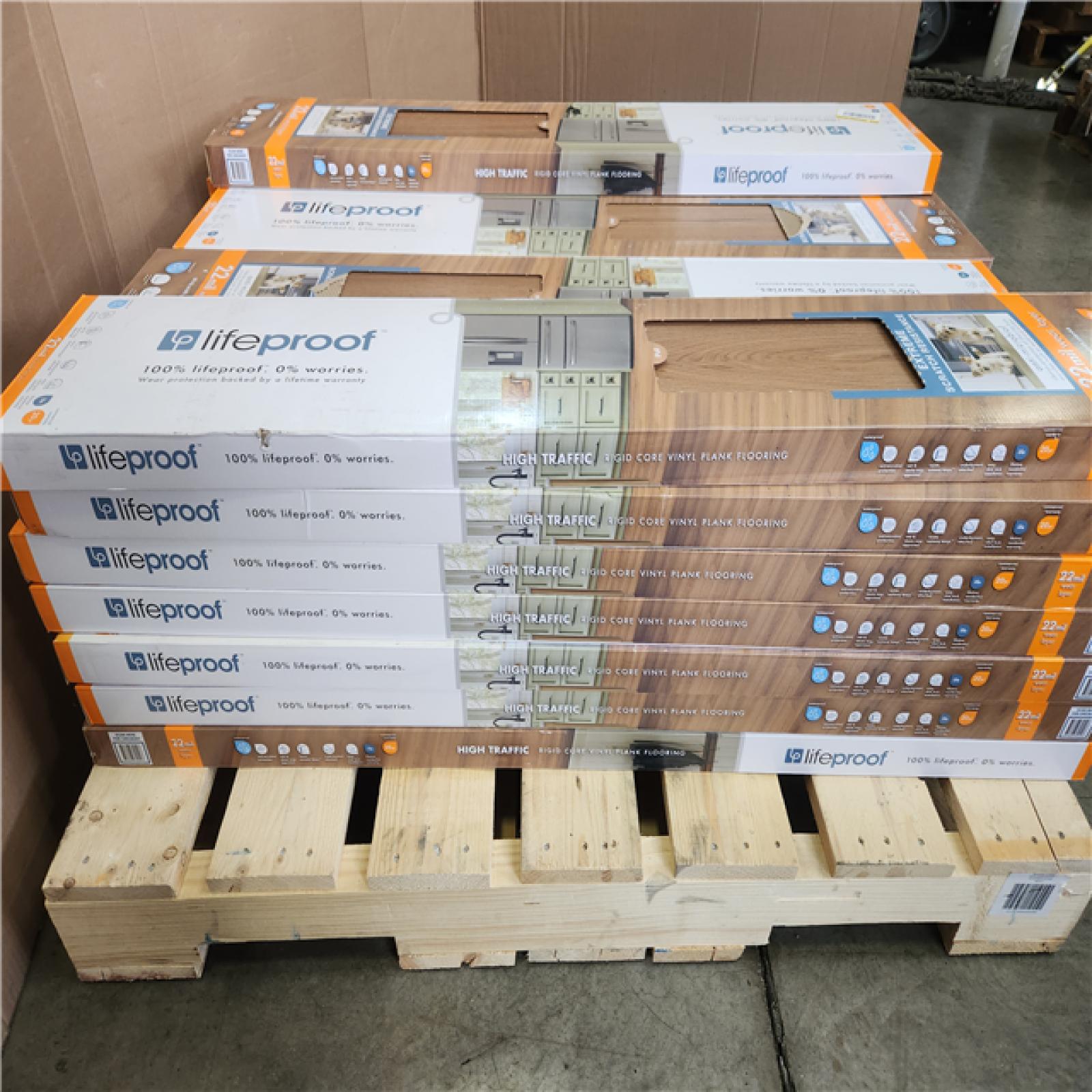 Phoenix NEW Lifeproof Hill Valley Oak 22 MIL x 9 in. W x 48 in. L Waterproof Click Lock Luxury Vinyl Plank Flooring (520 sq. ft. /26 Case)