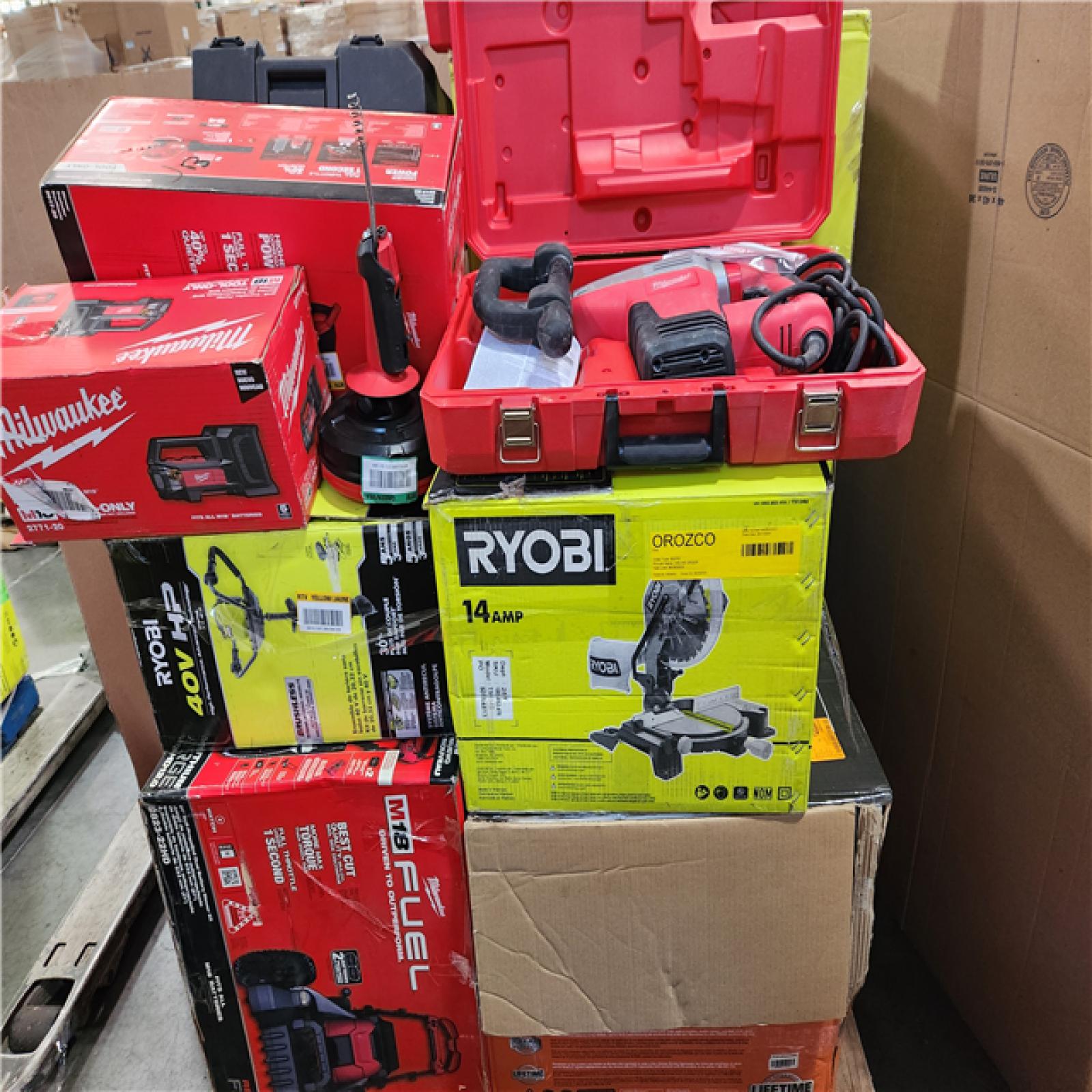 CALIFORNIA AS-IS TOOL PALLET
