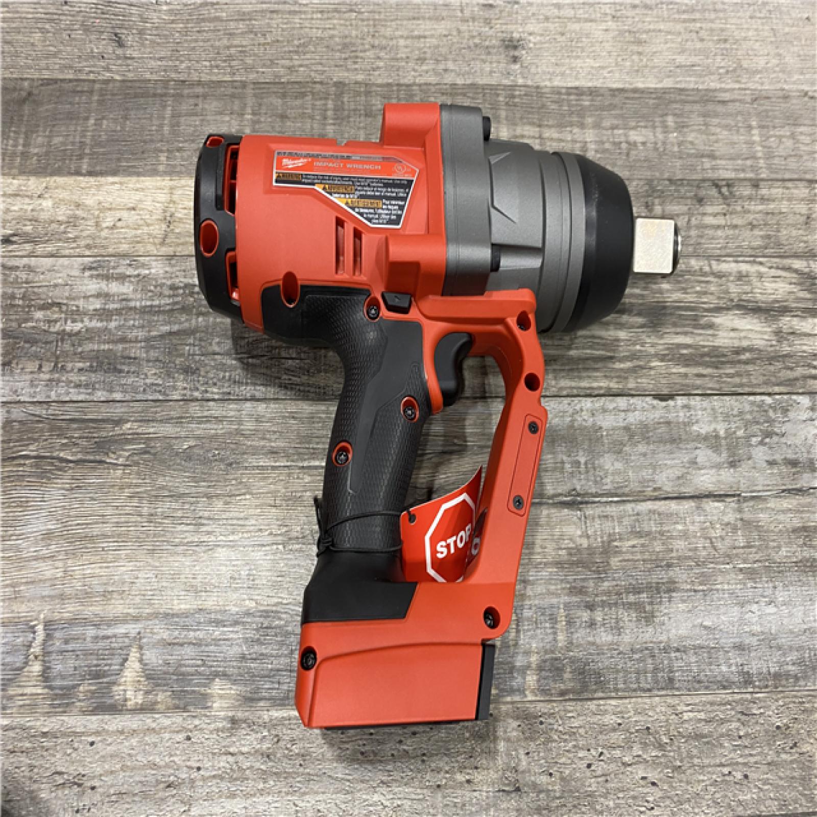 AS-IS Milwaukee FUEL ONE-KEY 18V Lithium-Ion Brushless Cordless 1 in. Impact Wrench with Friction Ring (Tool-Only)