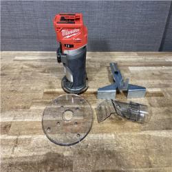 Houston Location AS-IS Milwaukee FUEL 18V Lithium-Ion Brushless Cordless Compact Router (Tool-Only)