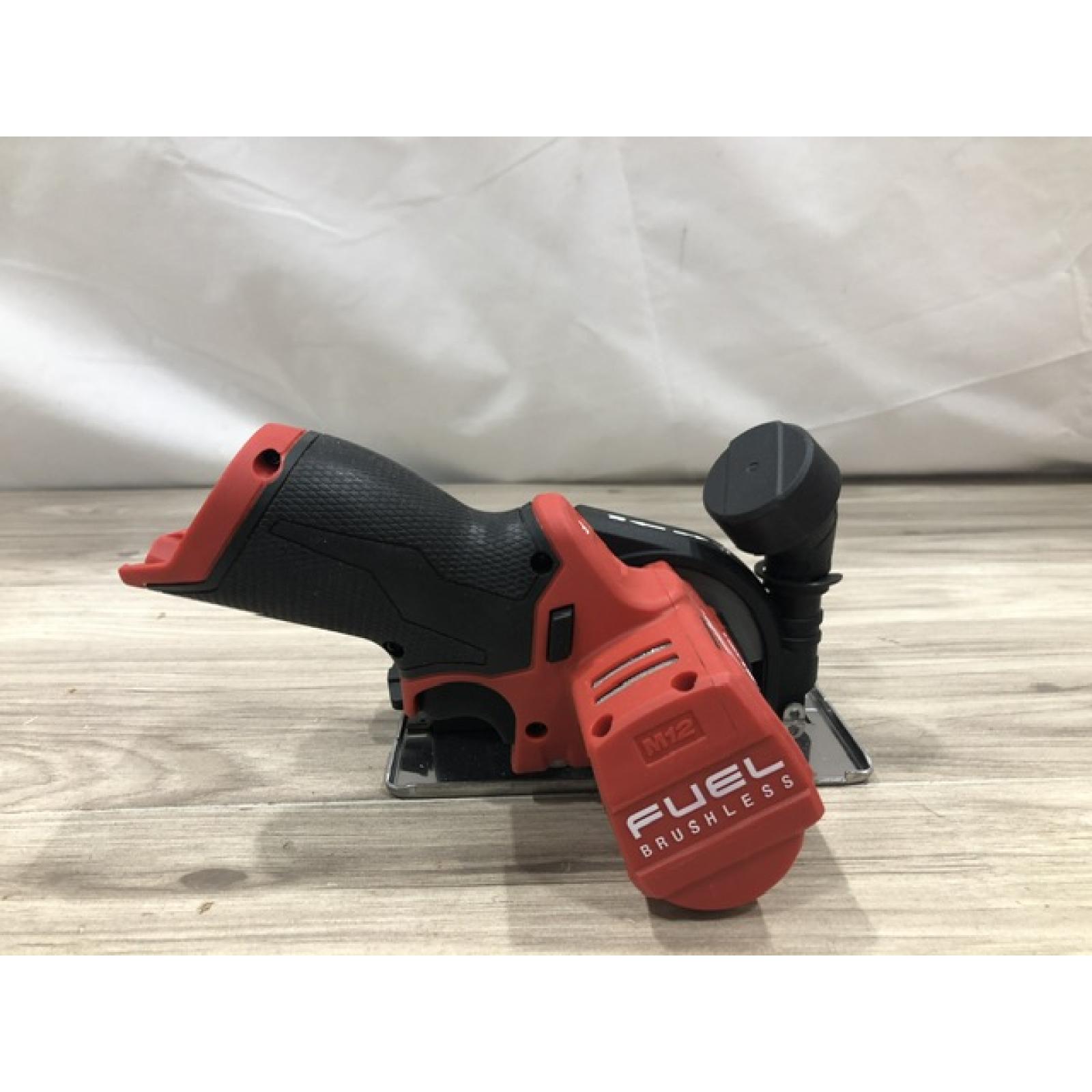 AS-IS Milwaukee M12 FUEL 12V Lithium-Ion Cordless 3 in. Cut Off Saw (Tool-Only)