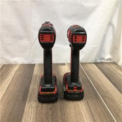 AS-IS Milwaukee M18 18V Lithium-Ion Cordless Drill Driver/Impact Driver Combo Kit