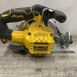 AS-IS DEWALT 20V MAX Cordless Brushless 6-1/2 in. Sidewinder Style Circular Saw (Tool Only)