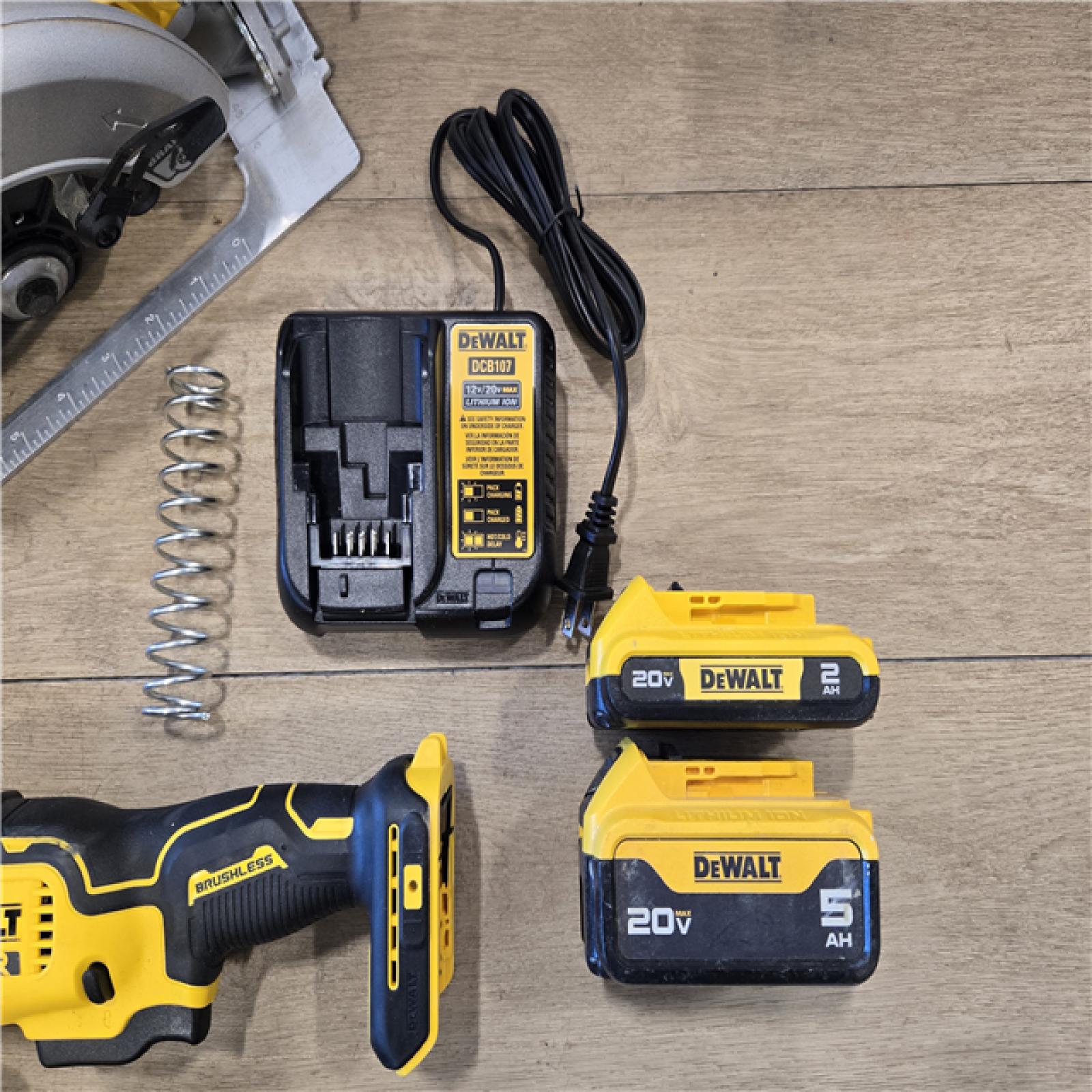 AS-IS DEWALT 20V MAX Lithium-Ion Cordless 5-Tool Combo Kit
