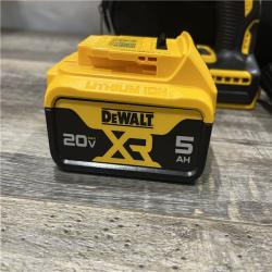 AS-IS DEWALT 20V MAX Lithium-Ion Cordless 1/2 in. Impact Wrench Kit