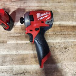 HOUSTON LOCATION - AS - IS Milwaukee FUEL SURGE 12V Lithium-Ion Brushless Cordless 1/4 in. Hex Impact Driver Compact Kit