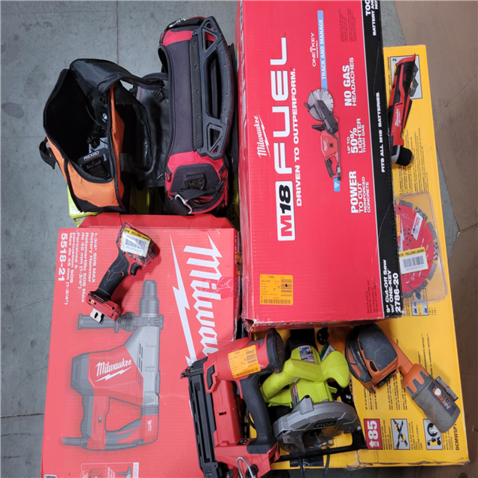 CALIFORNIA AS-IS TOOL PALLET