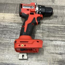 AS-IS Milwaukee 18V Lithium-Ion Brushless Cordless 1/2 in. Compact Hammer Drill/Driver Kit