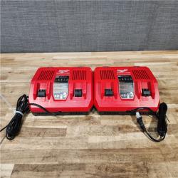 HOUSTON LOCATION - AS-IS MILWAUKEE BATTERY CHARGER PACK QTY - 2