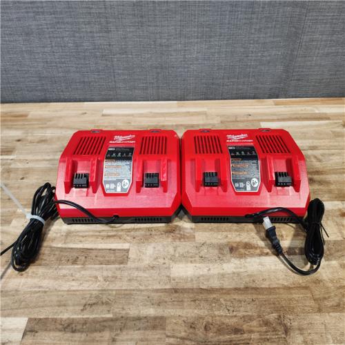 HOUSTON LOCATION - AS-IS MILWAUKEE BATTERY CHARGER PACK QTY - 2