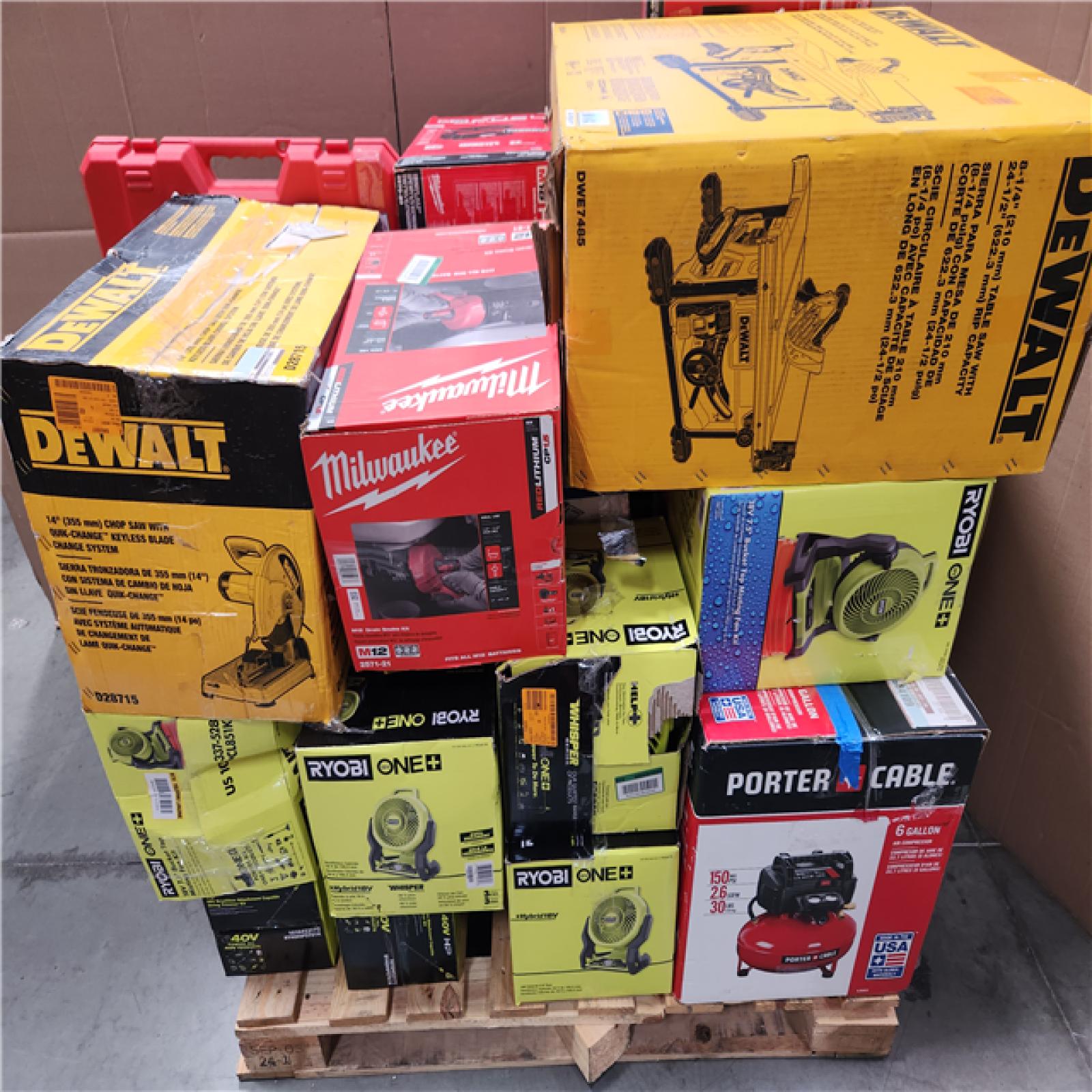 CALIFORNIA AS-IS TOOL PALLET