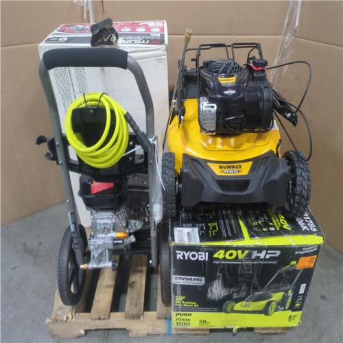 CALIFORNIA AS-IS OUTDOOR POWER EQUIPMENT