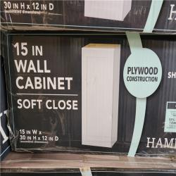 Phoenix AS-IS Mixed Hampton Bay Wall, Bridge & Base Cabinet Pallet