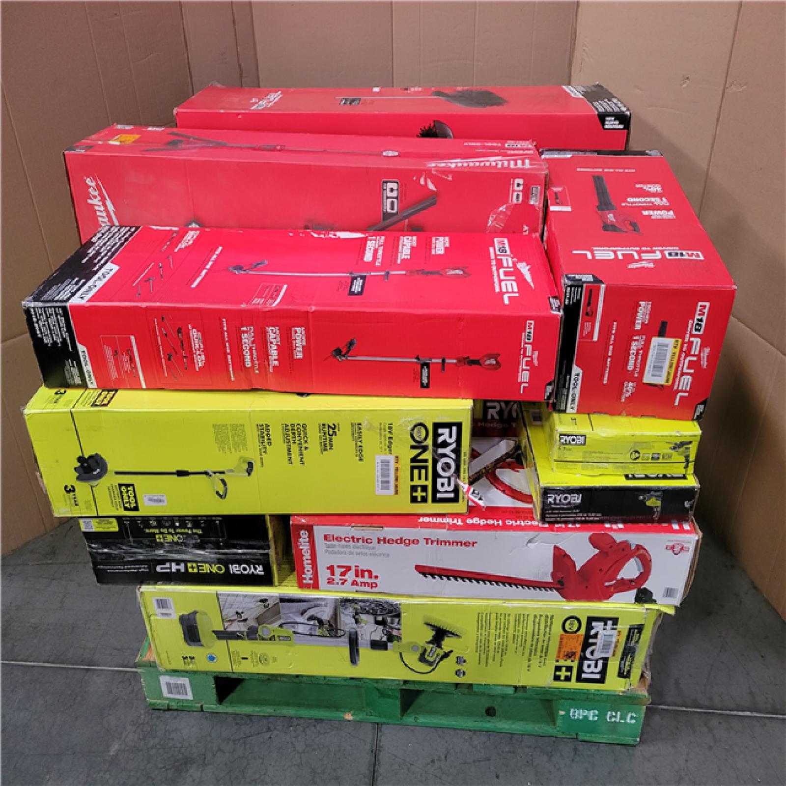 CALIFORNIA AS-IS TOOL PALLET