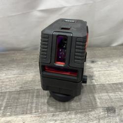AS-IS Milwaukee Green 100 ft. Cross Line and Plumb Points Rechargeable Laser Level with REDLITHIUM Lithium-Ion