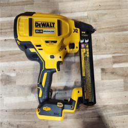 HOUSTON LOCATION - AS-IS DeWALT DCN681D1 20V MAX 18ga Cordless Brushless Narrow Crown Stapler Kit w/ BATTERY & CHARGER