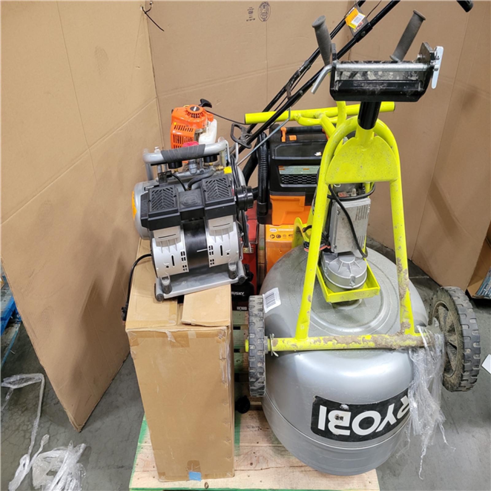 CALIFORNIA AS-IS OUTDOOR POWER EQUIPMENT