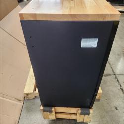 Phoenix NEW Husky 61 in. W x 23 in. D Heavy Duty 15-Drawer Mobile Workbench Tool Chest with Solid Wood Top in Matte Black