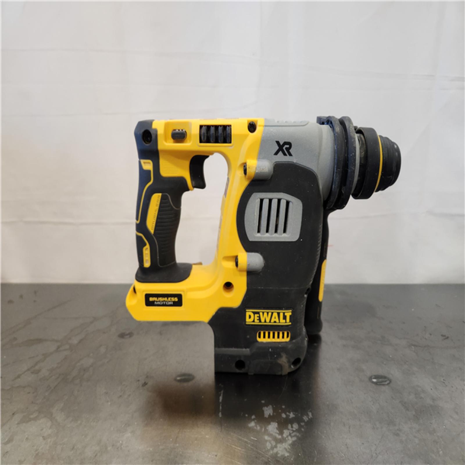 AS-IS- DEWALT 20V MAX XR Cordless Brushless 1 in. SDS Plus L-Shape Rotary Hammer (Tool Only)