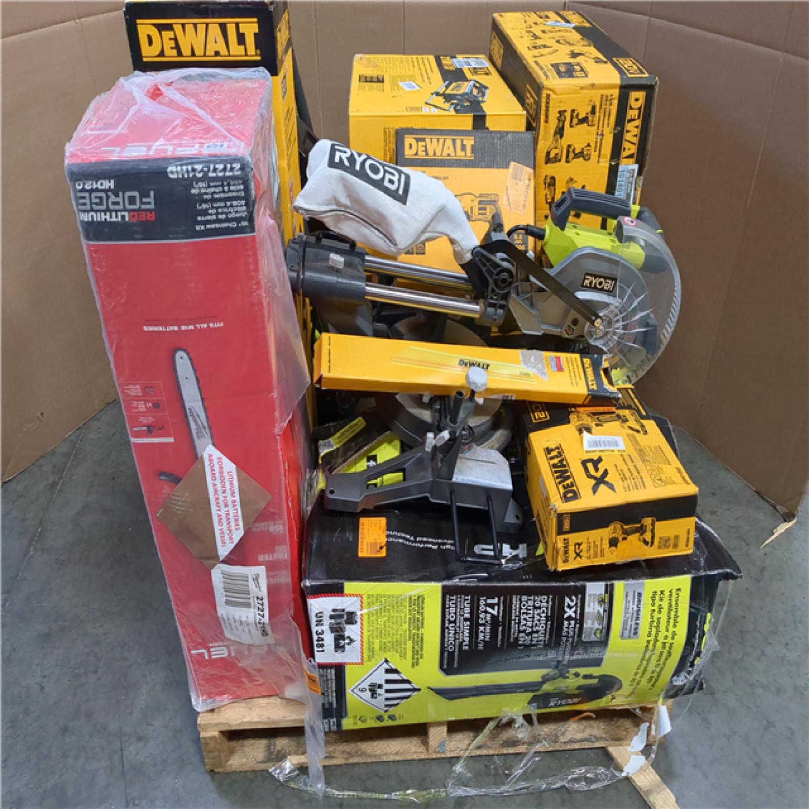 CALIFORNIA AS-IS TOOL PALLET