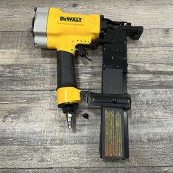 AS-IS DEWALT Corded Pneumatic 16-Gauge 1 in. Crown Lathing Stapler
