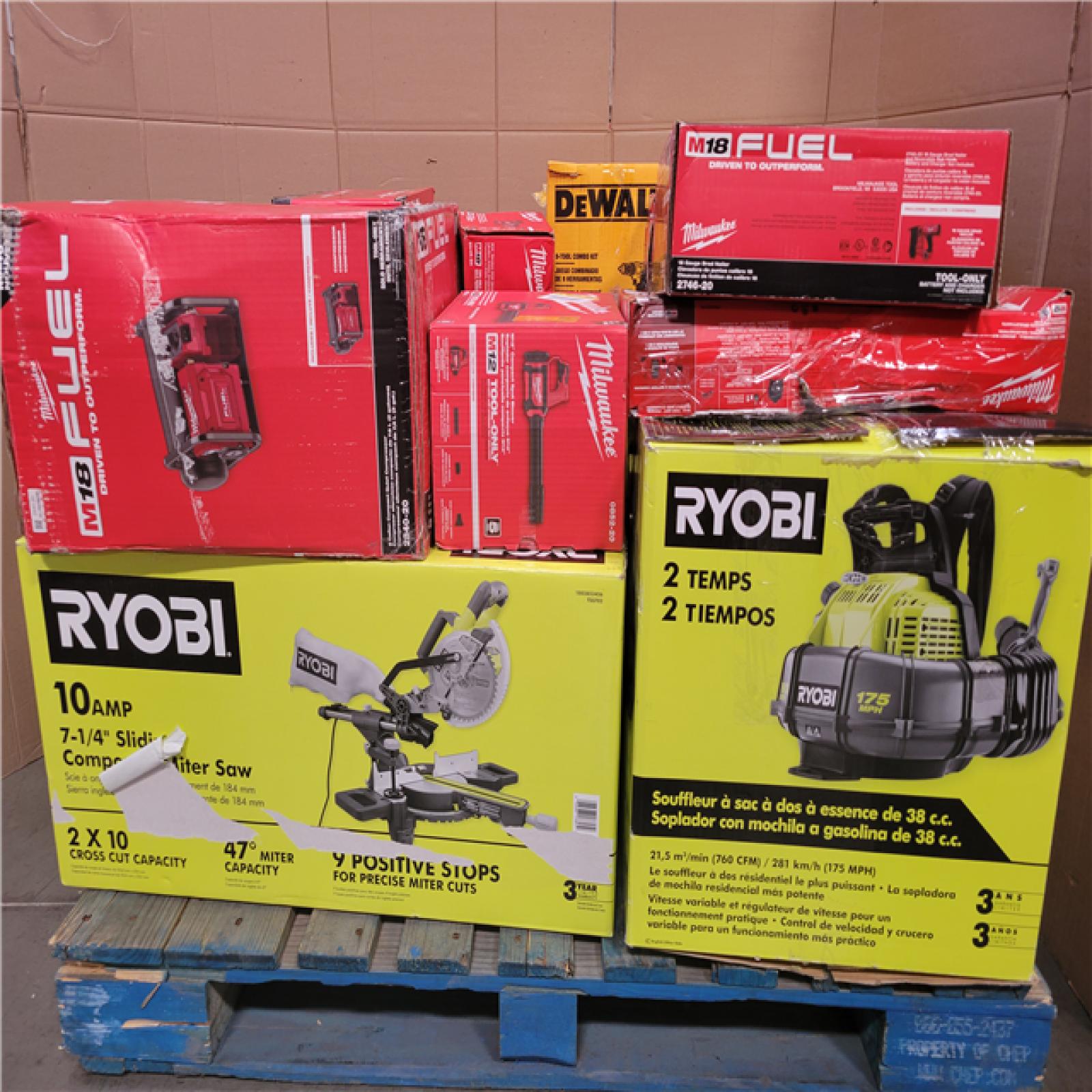 CALIFORNIA AS-IS TOOL PALLET