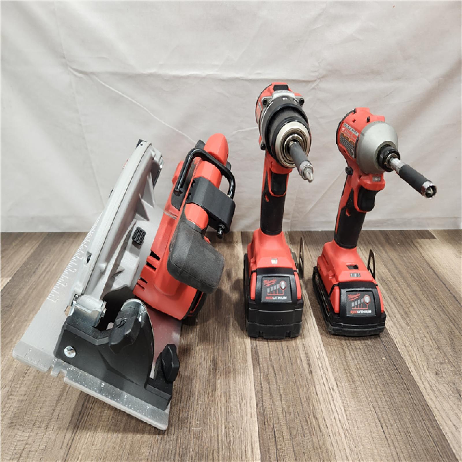AS-IS- Milwaukee M18 4-Tool Combo Kit