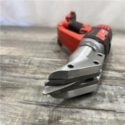 AS-IS Milwaukee 18-Volt Lithium-Ion Cordless 18-Gauge Double Cut Metal Shear (Tool-Only)