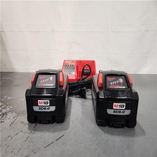 AS-IS- Milwaukee M18 Red Lithium High Output XC6.0 System Starter Kit