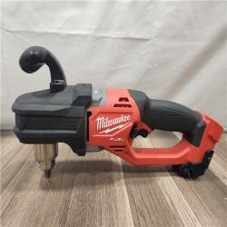 AS-IS- Milwaukee M18 18V Fuel Hole Hawg 1/2  Right Angle Drill (Tool-Only)