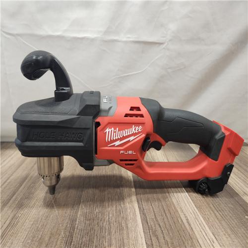 AS-IS- Milwaukee M18 18V Fuel Hole Hawg 1/2  Right Angle Drill (Tool-Only)